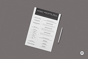 Clean Resume/Cv, a Resume Template by AyshaCanvas (Thumbnail 6 of 7)
