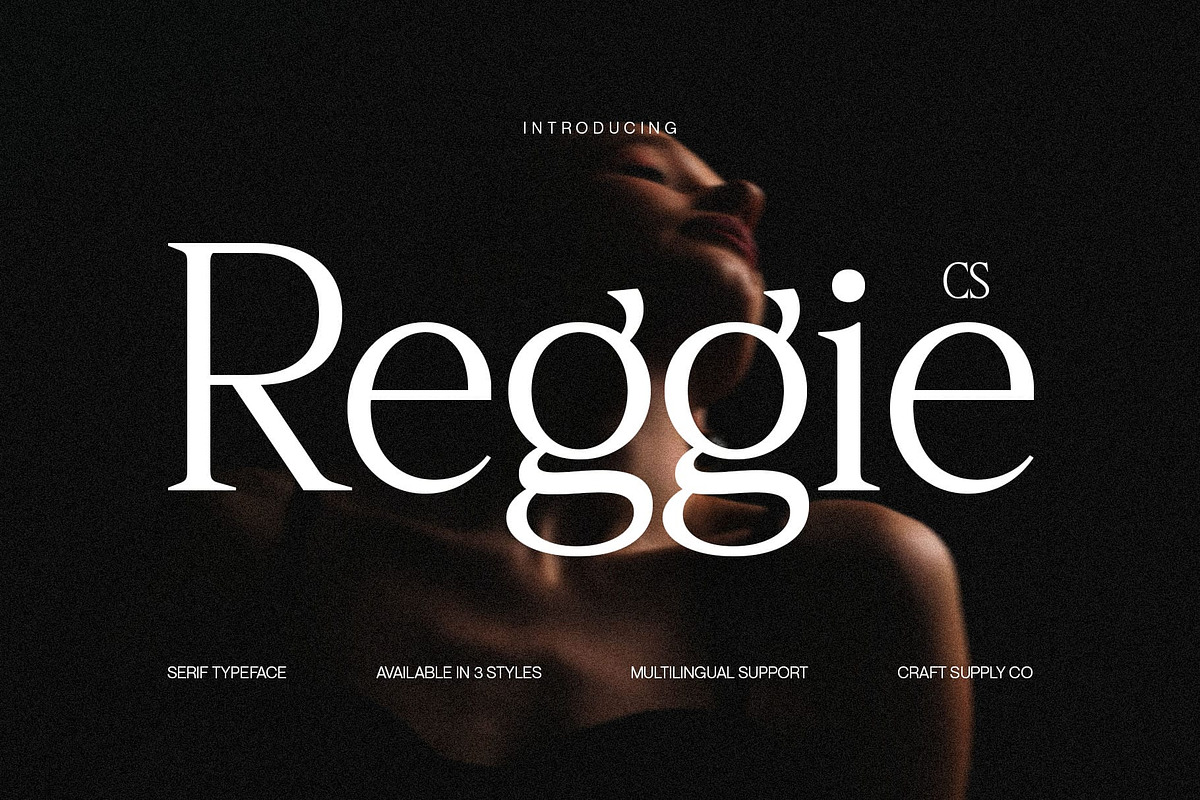 CS Reggie – Serif Typeface, a Serif Font by Craft Supply Co. (Photo 1 of 8)