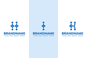 Letter H I K Star Logo Set, a Branding & Logo Template by Pray Art Design Studio