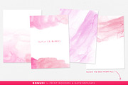 32 Watercolor Textures & Templates, a Texture Graphic by Abbie May (Thumbnail 2 of 5)