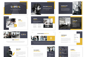 Capital - Google Slide Template