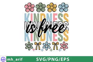 Choose Kindness is Free SVG PNG, a Graphic by mh_arif