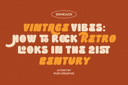 Snheack - Food Display Font, a Handwritten Font by PuriCreative (Thumbnail 10 of 10)
