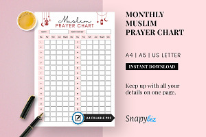 Salah Tracker Ramadan Planner Pdf