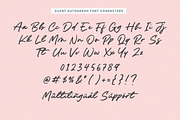 Silent Autograph Font, a Script Font by Timurtype (Thumbnail 6 of 7)