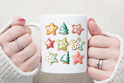 Hand Drawn Cartoon Christmas Clipart, an Illustration by Sublimation Artist (Thumbnail 5 of 6)