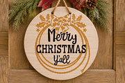 Cowboy Christmas SVG Bundle, Howdy, a Seasonal Illustration by TanchaArt (Thumbnail 7 of 9)