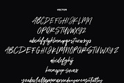 Triester SVG Brush Font Free Sans, a Script Font by Maulana Creative (Thumbnail 9 of 11)