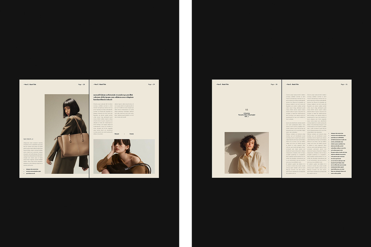 Digital E-Book Design Template, a Magazine Template by TemplateFolio-Shop (Photo 13 of 28)