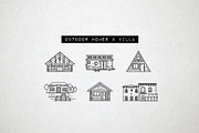 50 Real Estate Icons, Property, City, an Outline Icon by Hatch Design Workshop (Thumbnail 6 of 9)