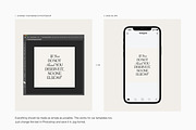 CANVA PS Instagram Quotes Posts, a Social Media Template by Love Radiation Studio (Thumbnail 9 of 16)