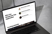 SoundScape - Music Player Landing Pa, an App Template by twinstd (Thumbnail 3 of 5)