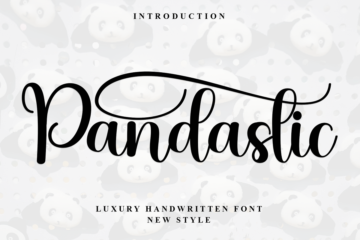 Pandastic, a Handwritten Font by FreshTypeINK (Photo 1 of 8)