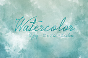 12 Blue Watercolor Backgrounds, a Texture Graphic by Orange Fox (Thumbnail 1 of 4)