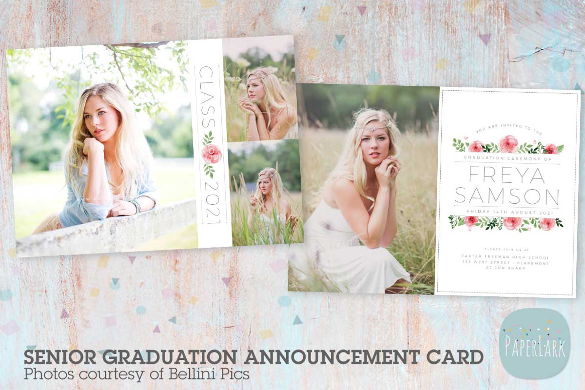 AG019 Senior Graduation Card, a Card Template by Paper Lark (Photo 2 of 2)