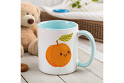 Cute Kawaii Fruits, a Food Illustration by Bielousova Art (Thumbnail 4 of 5)