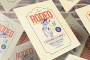 Rodeo Flyer, a Flyer Template by lilyshop (Thumbnail 2 of 2)