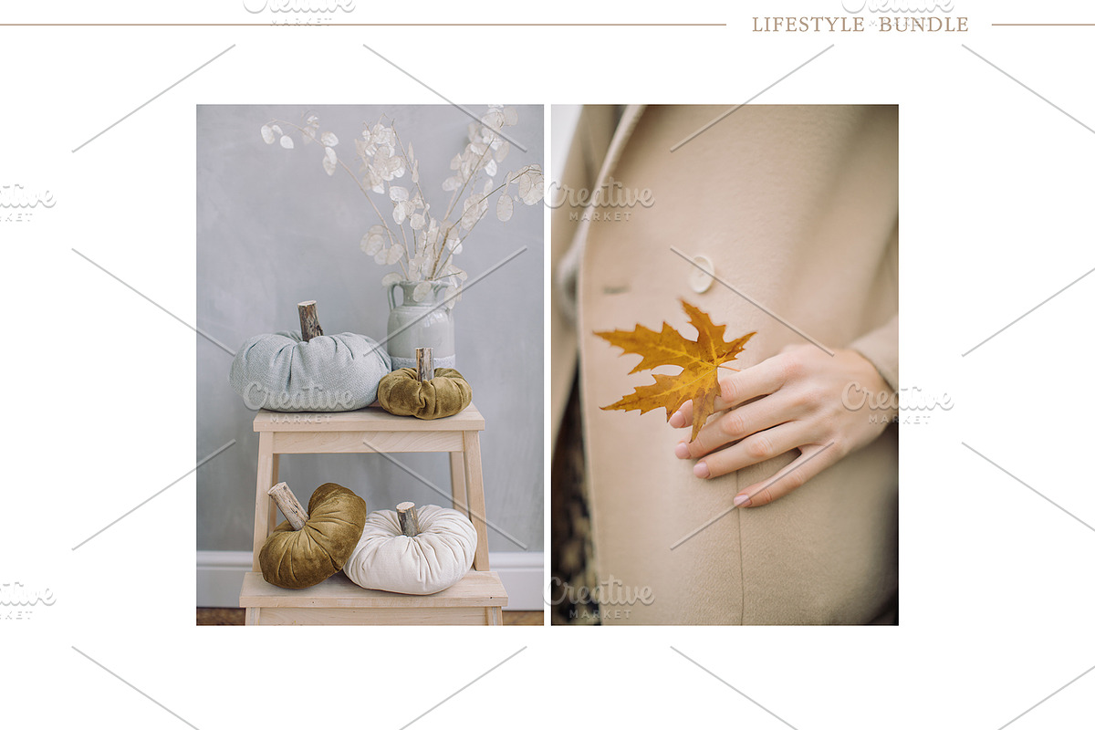 Fall colors Styled Stock Photos, a Beauty & Fashion Photo by Nina Stock Photos (Photo 2 of 8)