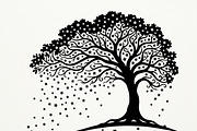Elegant dream tree silhouette design, a Healthcare Illustration by Amazin_art (Thumbnail 47 of 49)