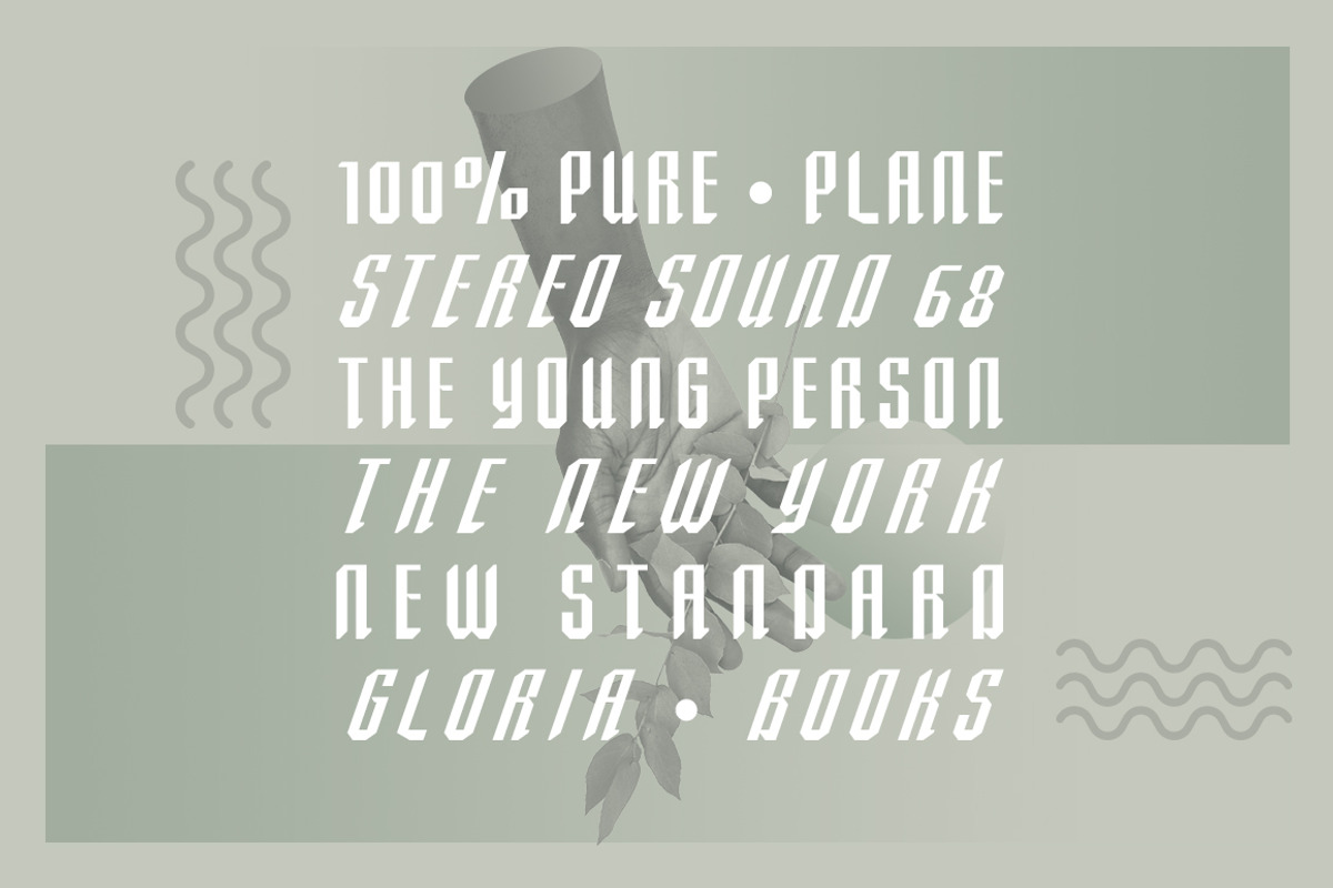 Spearhead Typeface | Font preview 4