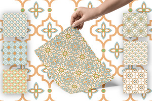 Moroccan Tiles - 20 Patterns