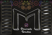 Chalk Procreate Brushes, a Brush Add-On by Andrew Skoch Design (Thumbnail 2 of 9)