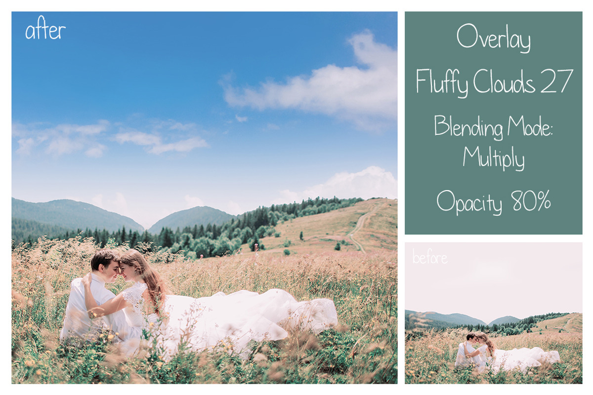 30 Cloudy Sky Overlays, a Texture Graphic by LovePhotoMoment (Photo 4 of 11)