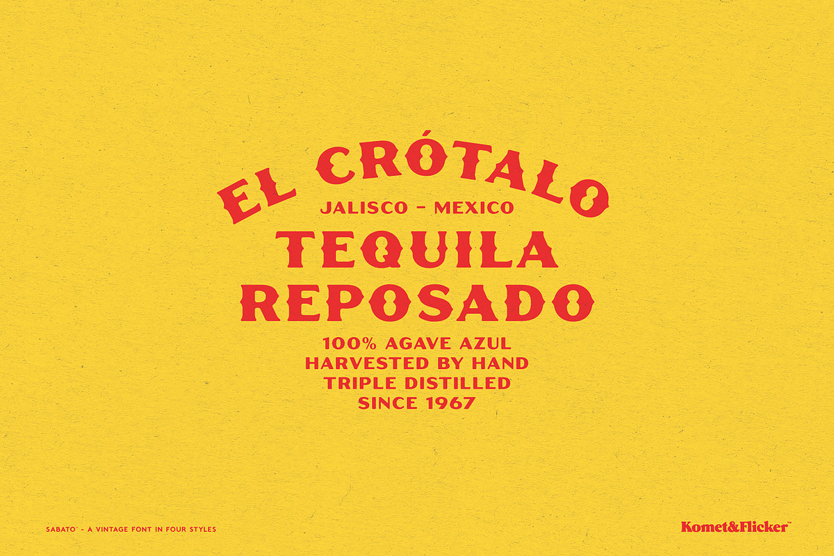 Sabato – Sans & Serif in Four Styles, a Serif Font by Komet & Flicker (Photo 2 of 12)