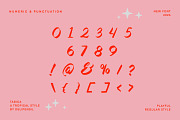 Tabica - A Tropical Handwriting Type, a Handwritten Font by delipensil (Thumbnail 7 of 8)
