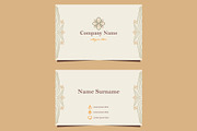 Natural Floral Business card, a Marketing Template by sekitarief (Thumbnail 1 of 3)