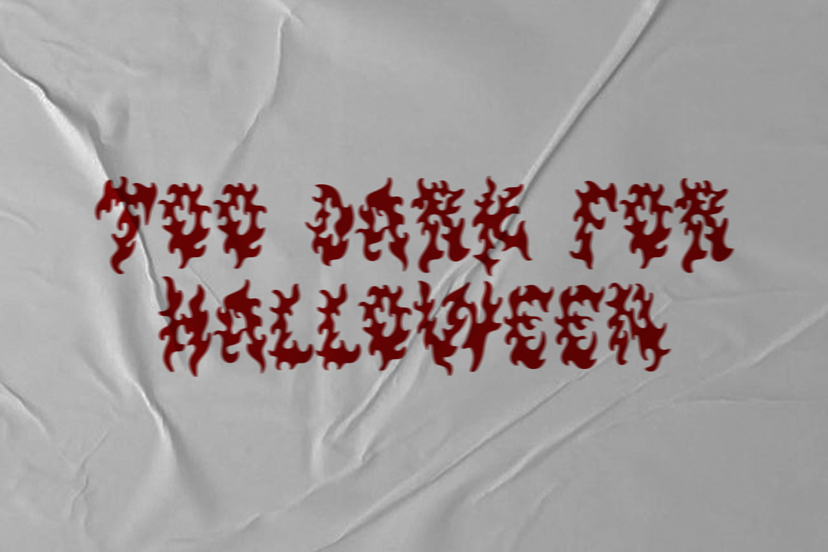 TF Voide Murdered, a Handwritten Font by TeenageFoundry (Photo 7 of 12)