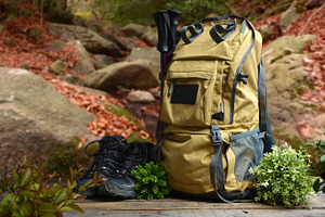 Backpack hiking stock photo containing backpack and hiking