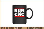RUN CNC Funny machinist engineer SVG, a Work Illustration by Handy Arts Studio (Thumbnail 3 of 3)