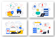 10 Cloud Computing Illustration, a Technology Illustration by denayunebgt (Thumbnail 2 of 4)