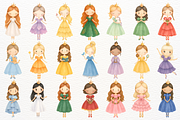 Magic Kingdom Clipart Princess PNG, a Person Illustration by SugarCloudStudioArt (Thumbnail 2 of 7)