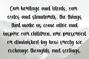 Thick Jacket | Script Font, a Handwritten Font by Scratchones (Thumbnail 6 of 9)