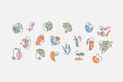 Abstract  doodle shapes, a Decorative Illustration by Merfin (Thumbnail 8 of 15)