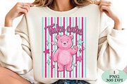 Striped Funny Bear PNG, an Animal Illustration by Daily.Designs (Thumbnail 2 of 6)