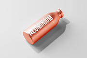 Aluminium Water Bottle Mockups, a Packaging Mockup by pmvch (Thumbnail 7 of 9)