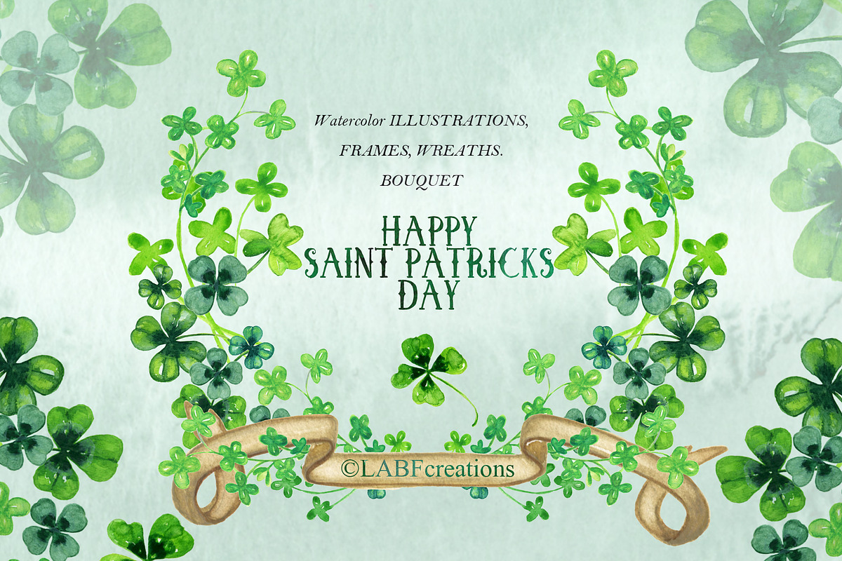 Happy Saint Patricks Day, a Texture Illustration by LABFcreations (Photo 4 of 8)