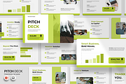 Pitch Deck - PowerPoint Template, a Presentation Template by QR Design Studio (Thumbnail 1 of 3)