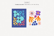 Abstract Modern Flowers Graphics, an Illustration by likorbut (Thumbnail 6 of 7)