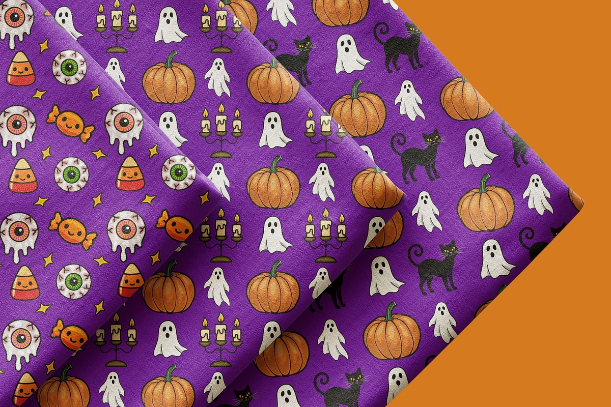 Halloween: Patterns & Clipart, a Seasonal Illustration by Elatedowl (Photo 8 of 14)