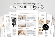 Wholesale Line Sheet Template, a Magazine Template by ShopRShop (Thumbnail 1 of 10)