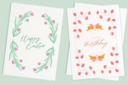Hand-drawn floral clipart & patterns, a Decorative Illustration by CapriceMeDesigns (Thumbnail 15 of 18)