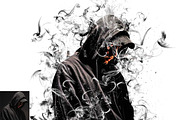 Liquid Smoke Dispersion Photoshop, an Action Add-On by Studio Retouch (Thumbnail 2 of 12)