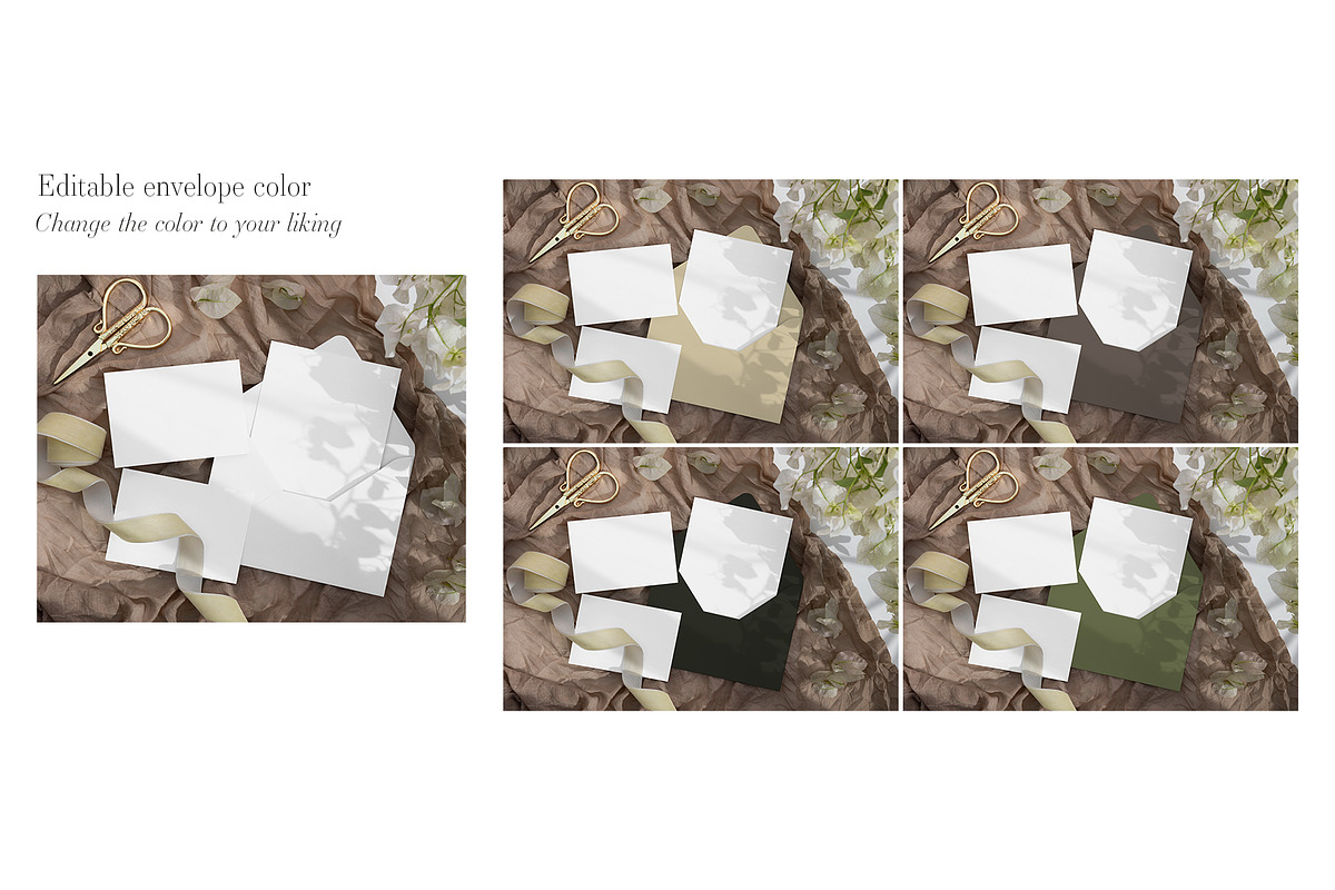 Card Mockup 5x7 5x3.5 3 Cards BGF 8e, a Product Mockup by PawMockups (Photo 5 of 11)