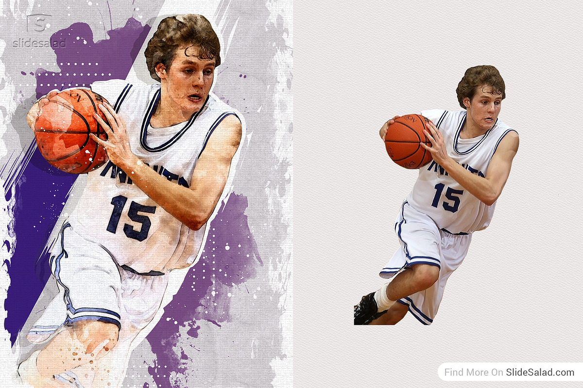 Top Modern Sports Photoshop Mock-Ups, an Action Add-On by SlideSalad (Photo 12 of 37)