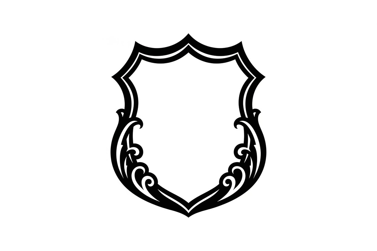 Vintage Shield Frame Vector Bundle, an Illustration by Designs_River (Photo 29 of 51)