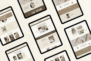 Showit Website Template Photography